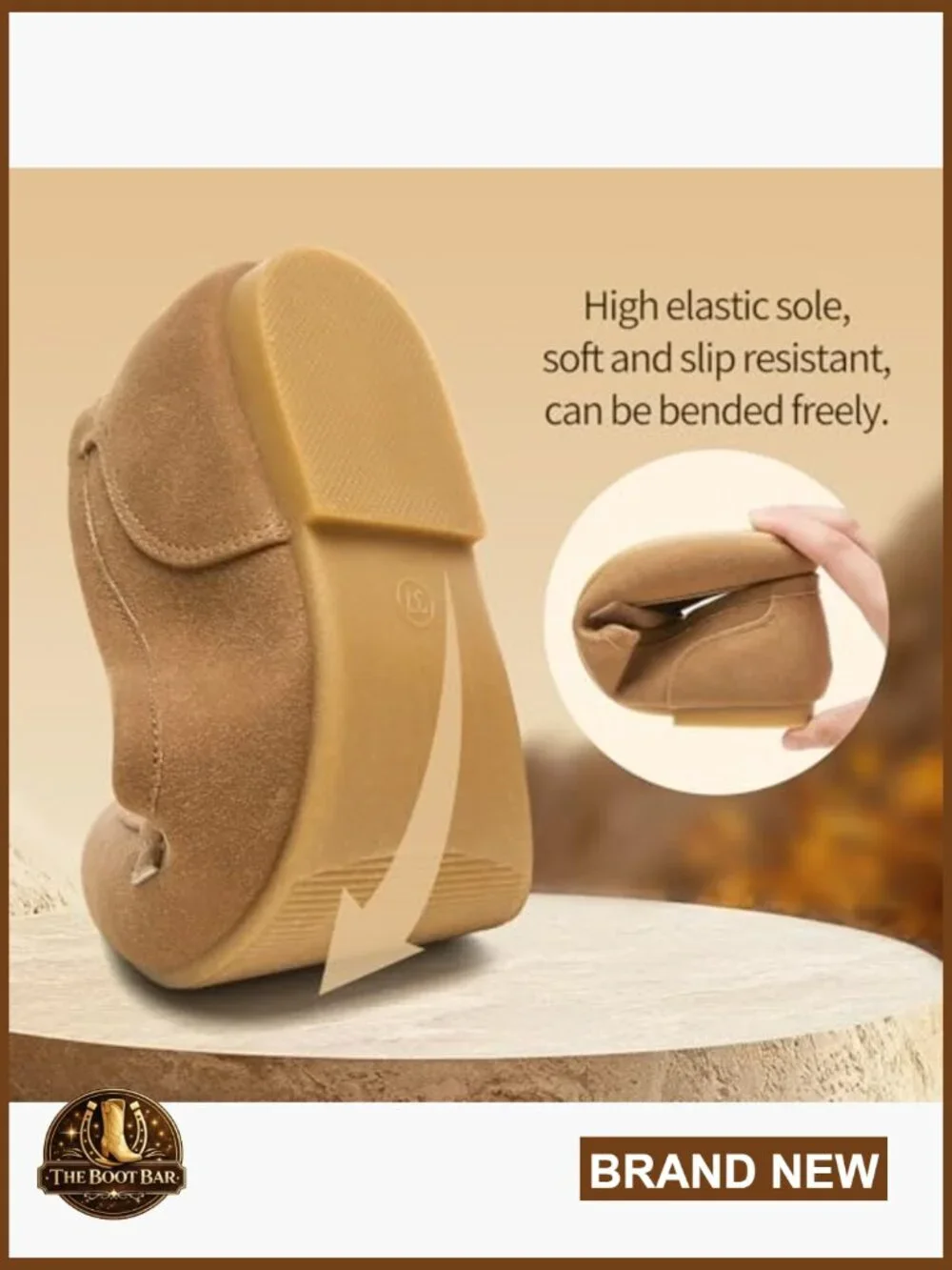 Pointed Toe Ballet Flats with Memory Foam Insole, Slip-On Loafers